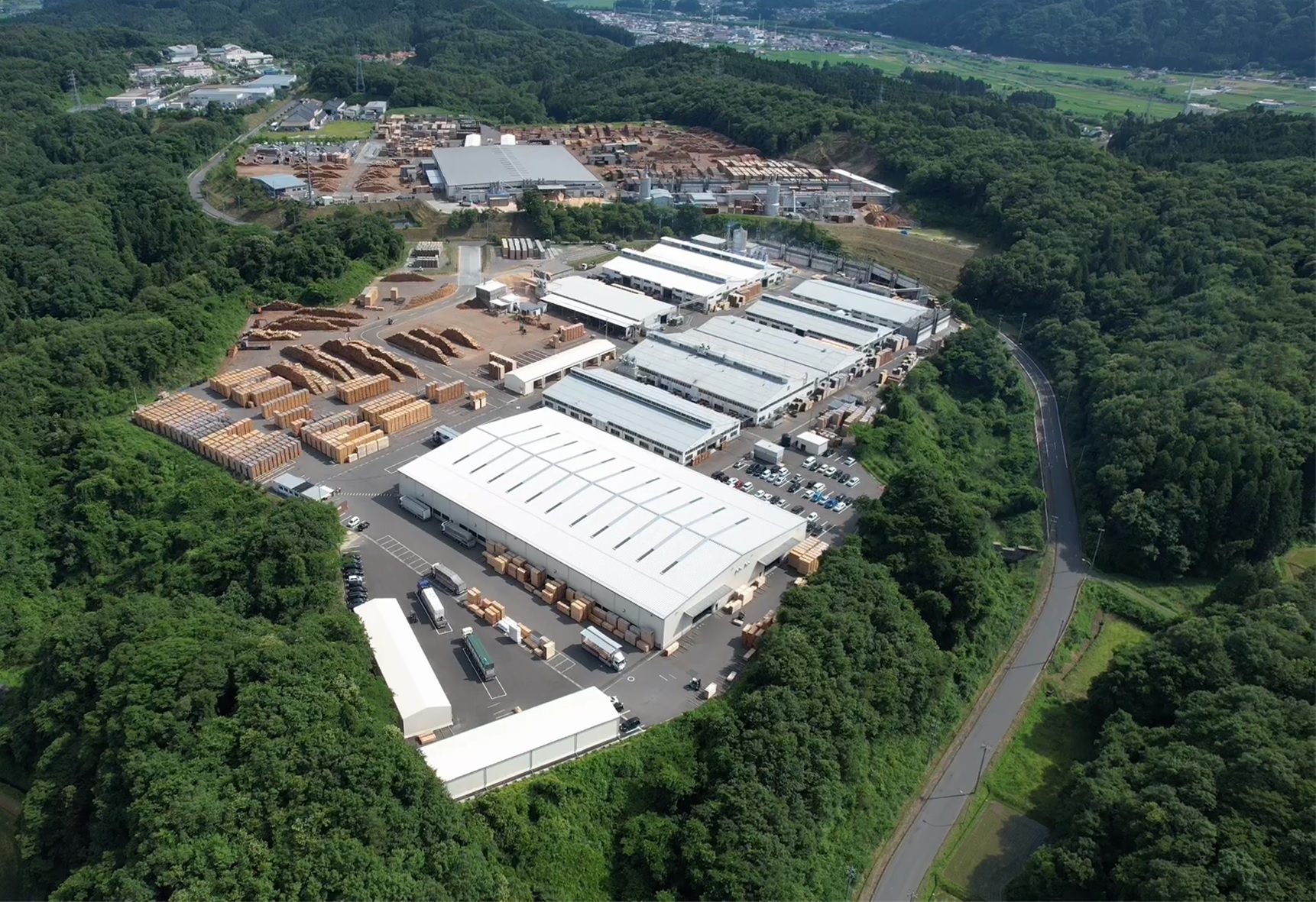 協和木材株式会社 集成材工場 : やまがた県産木材利用センター
